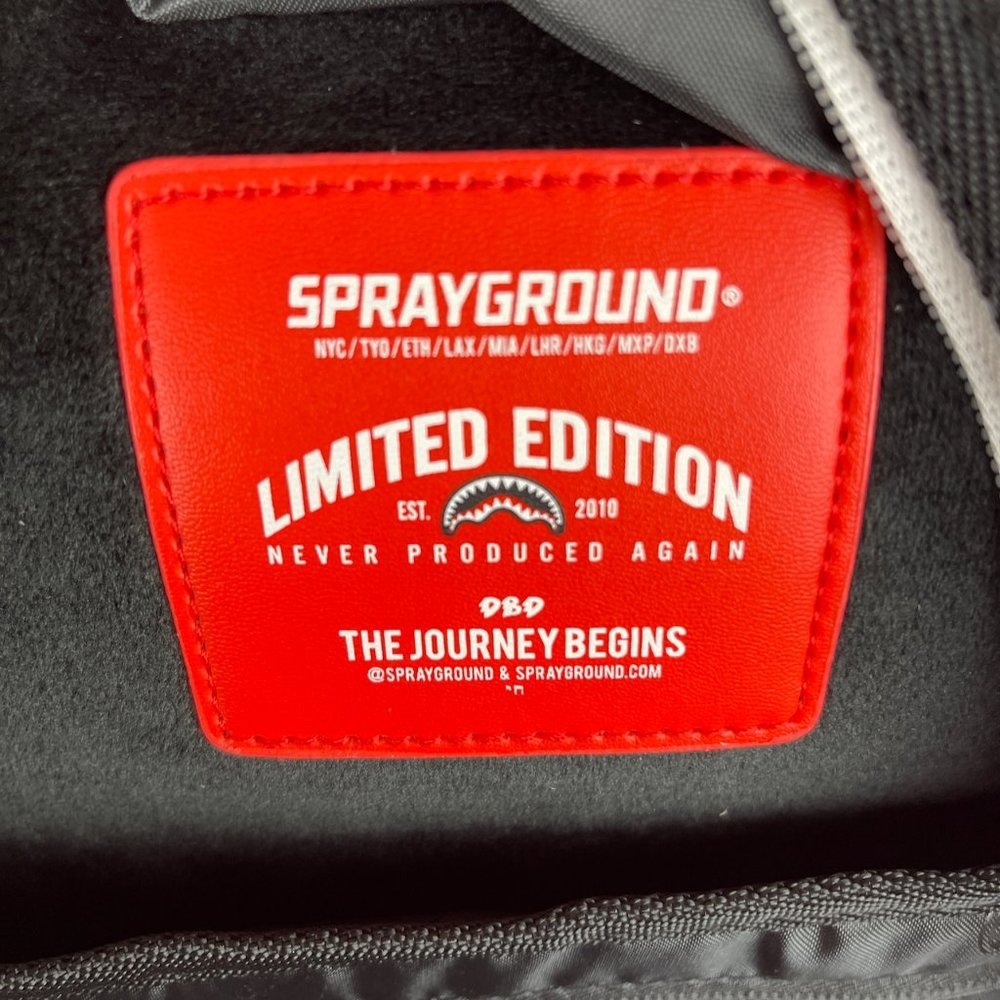 New Sprayground Swerve DLXV Backpack - Picture 9 of 11